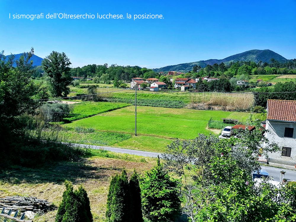 I sismografi a San Macario, oltreserchio lucchese