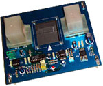 Scheda LX1358 Particolare della scheda del sensore