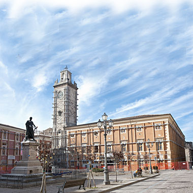 L'Aquila, palazzo comunale.